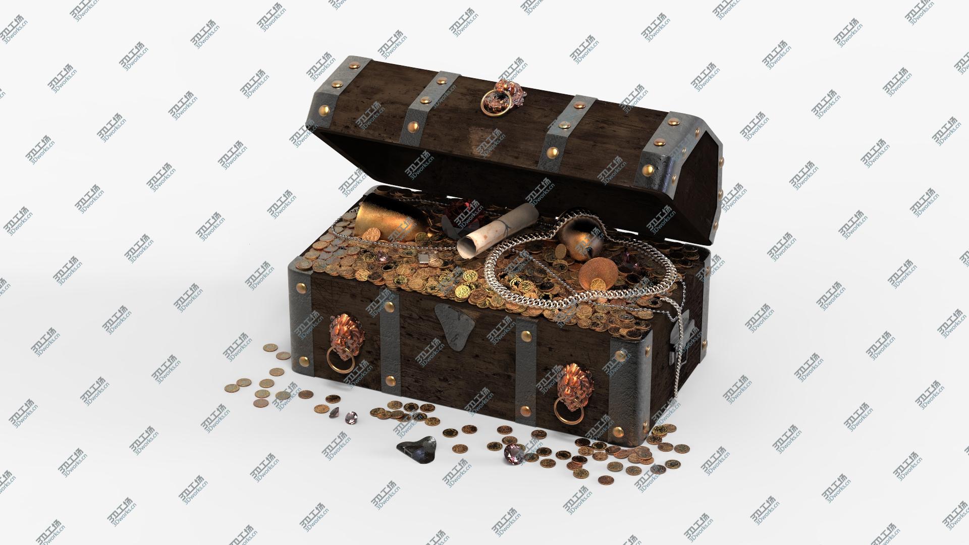 images/goods_img/202104093/3D Chest Treasure With Loot model/3.jpg